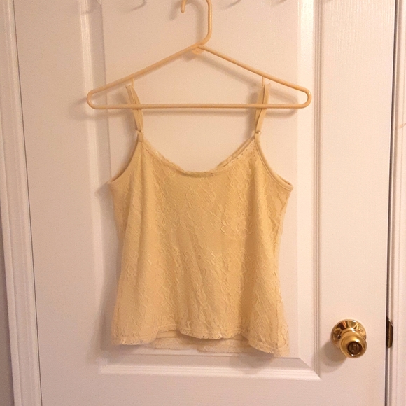Cream lace camisole - Picture 2 of 2